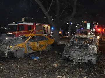 Así ha quedado el lugar de la explosión Así ha quedado el lugar de la explosión