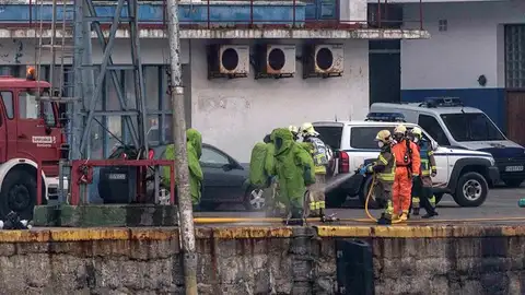 Explosión en una fábrica de hielo en Vizcaya Explosión en una fábrica de hielo en Vizcaya
