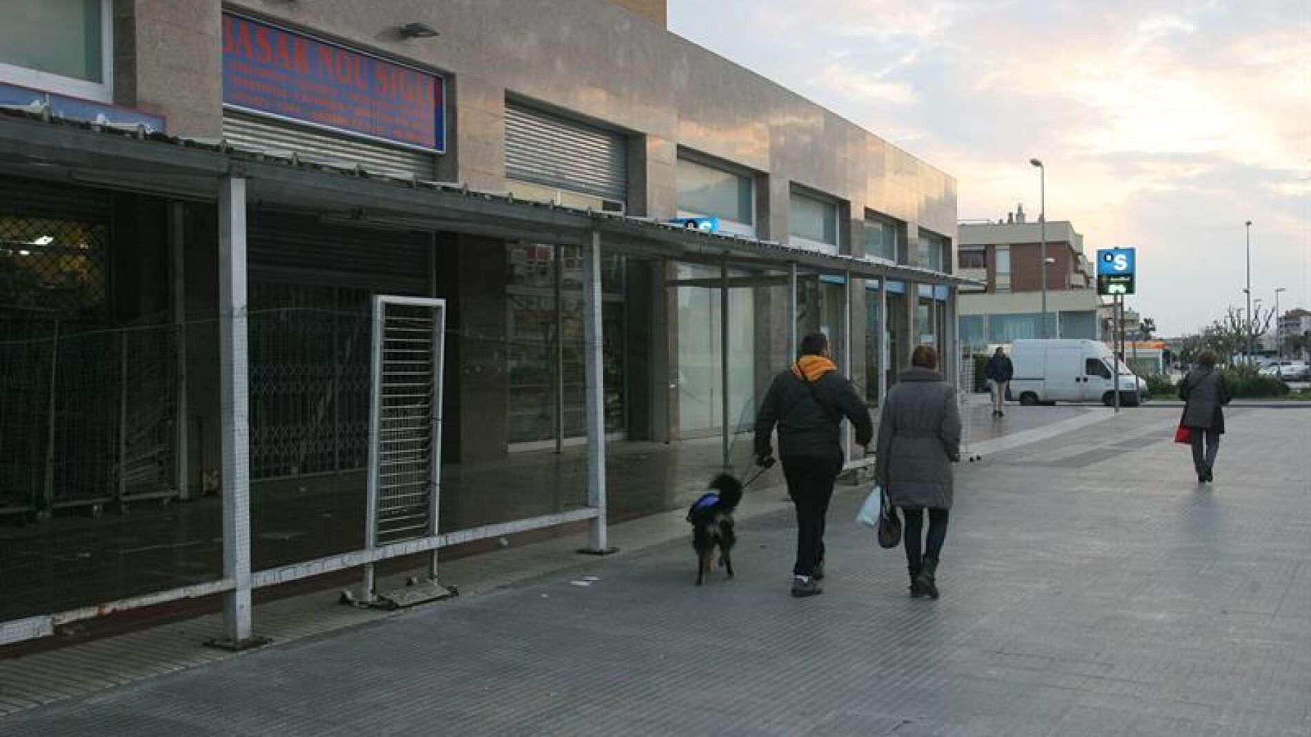 Lugar donde se ha producido el incidente en Cunit