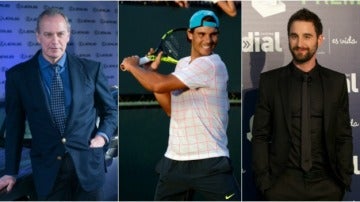 Bertín Osborne, Rafa Nadal y Dani Rovira