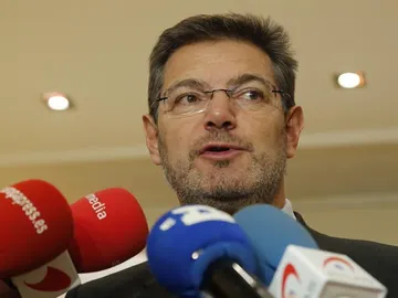 El ministro de Justicia en funciones, Rafael Catalá El ministro de Justicia en funciones, Rafael Catalá