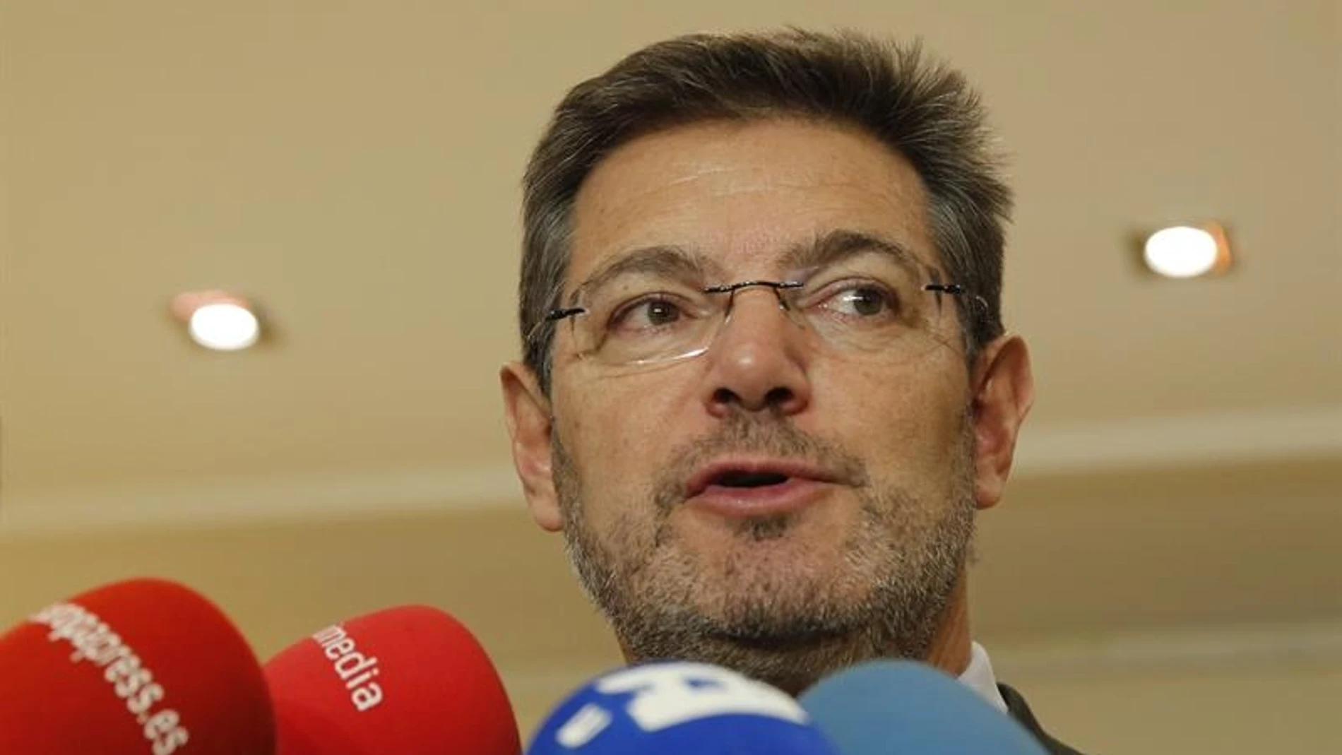 El ministro de Justicia en funciones, Rafael Catalá El ministro de Justicia en funciones, Rafael Catalá