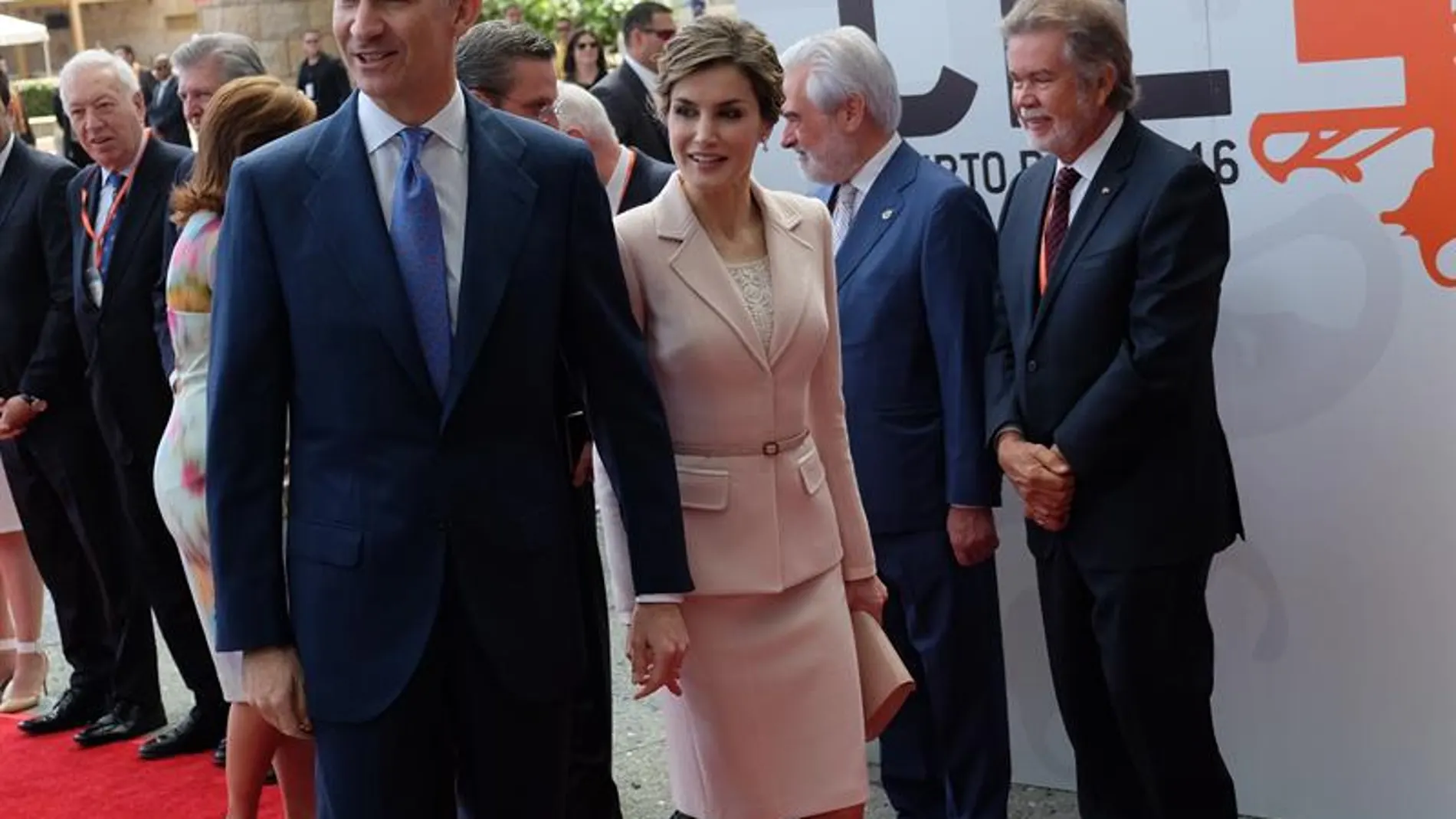 Felipe VI y Letizia visitan por primera vez Puerto Rico como reyes de España Felipe VI y Letizia visitan por primera vez Puerto Rico como reyes de España