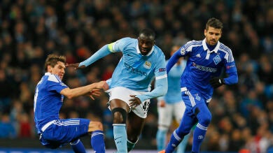 El Manchester City empata en el trámite ante el Dinamo y avanza a cuartos de final de la Champions