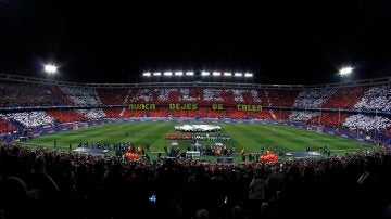 El Vicente Calderón en el Atleti-PSV