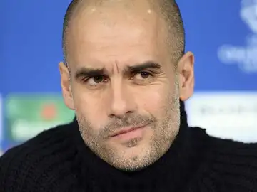 Guardiola en rueda de prensa Guardiola en rueda de prensa