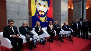 Presentación en Madrid del libro 'Preso pero libre' del opositor venezolano Leopoldo López