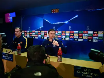 Luis Enrique, en rueda de prensa Luis Enrique, en rueda de prensa