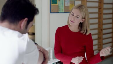 Álex enseña a bailar a Ulrike