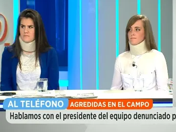 Entrevista a dos jugadores brutalmente agredidas Entrevista a dos jugadores brutalmente agredidas