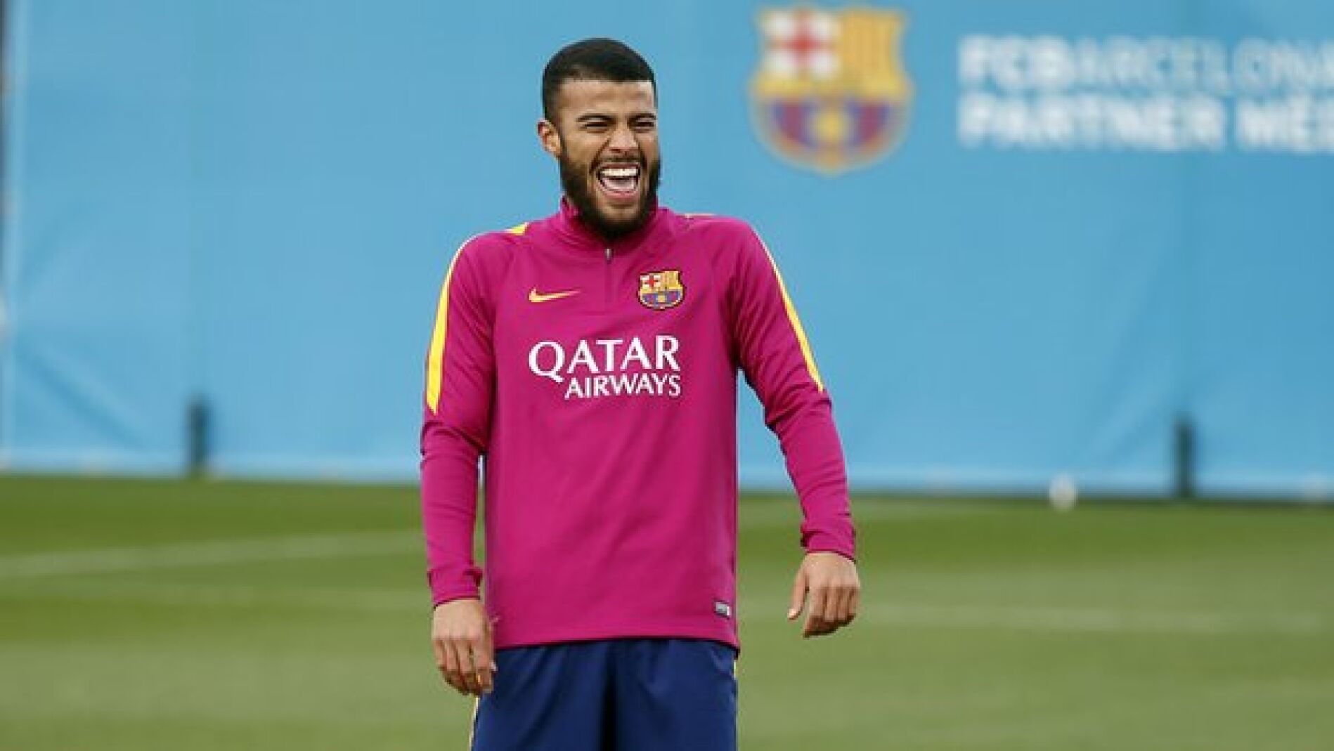 Rafinha vuelve a entrenar con el grupo