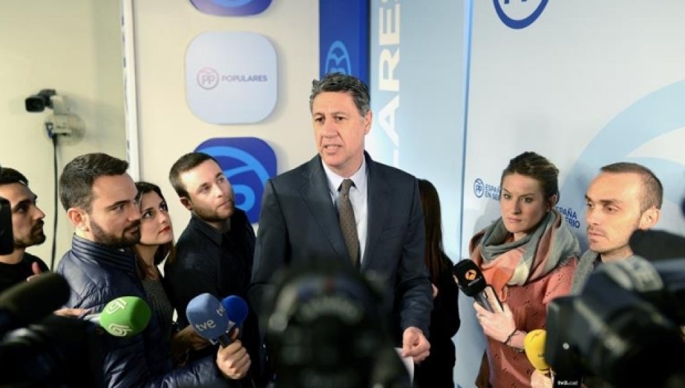El coordinador general del PPC y presidente del grupo parlamentario, Xavier Garcia Albiol