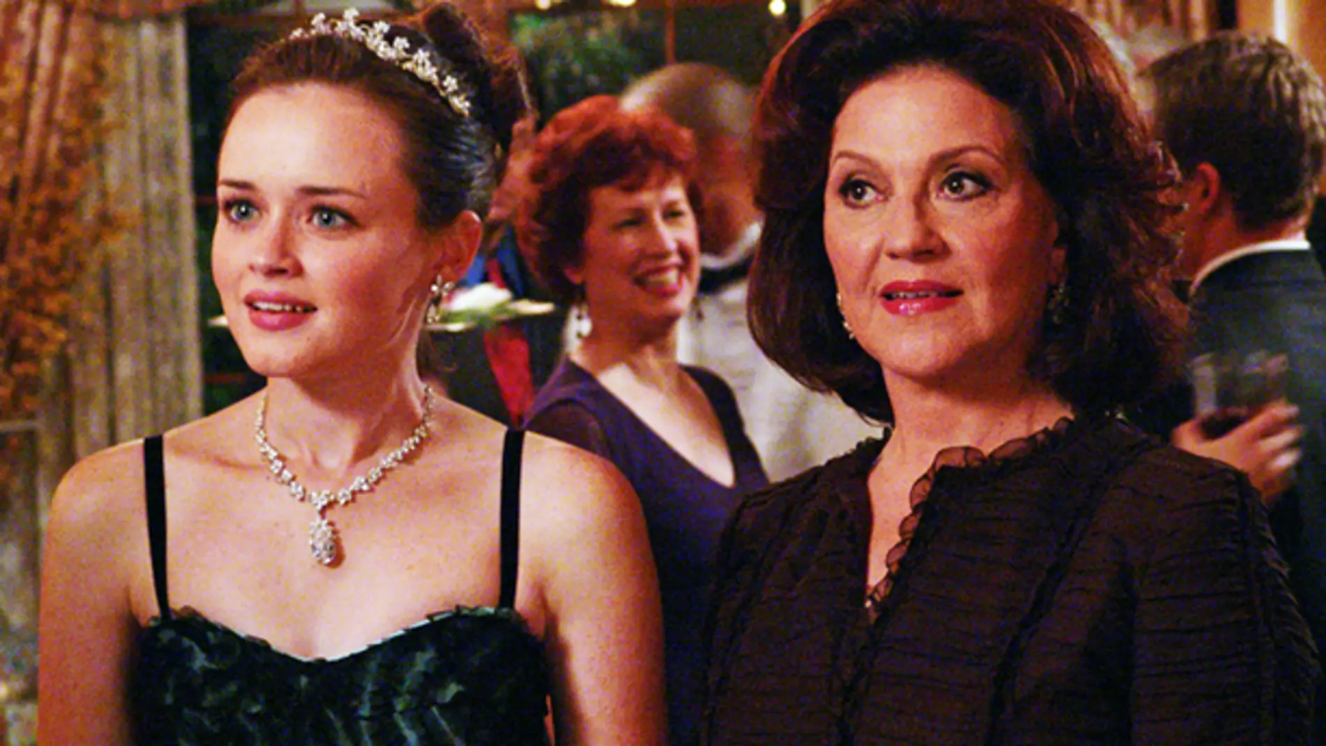 Rory Gilmore con su abuela Emily