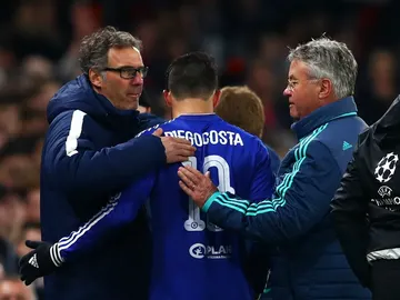 Diego Costa, entre Blanc y Hiddink Diego Costa, entre Blanc y Hiddink