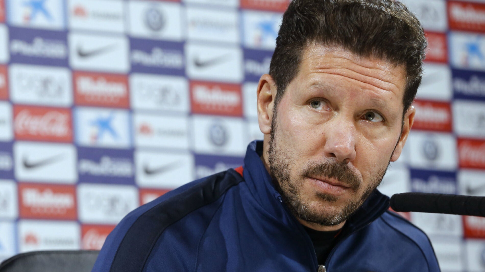 Simeone, en rueda de prensa