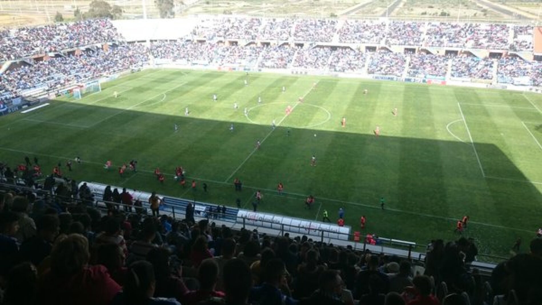 El Nuevo Colombino, pr&aacute;cticamente lleno en el partido ante el Granada B