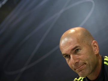 Zidane, en rueda de prensa