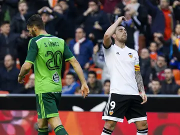 Alcácer se lamenta Alcácer se lamenta