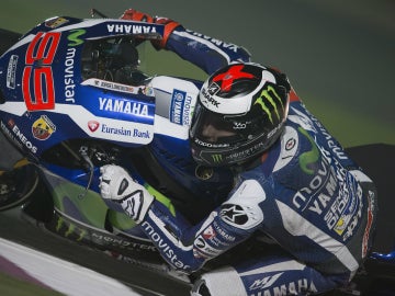 Jorge Lorenzo, en Losail