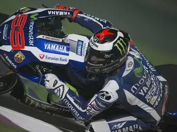 Jorge Lorenzo, en Losail Jorge Lorenzo, en Losail