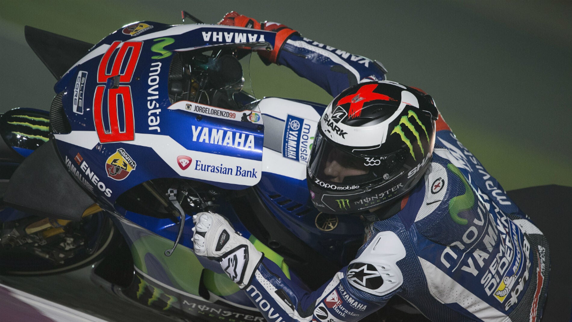 Jorge Lorenzo, en Losail