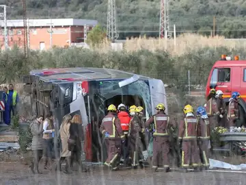 Accidente en la autopista AP-47, en Tarragona Accidente en la autopista AP-47, en Tarragona