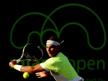 Rafa Nadal, en el Masters 1000 de Miami de 2015 Rafa Nadal, en el Masters 1000 de Miami de 2015
