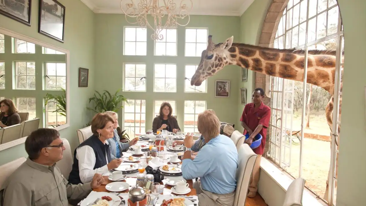 Hotel Giraffe Manor, Kenia