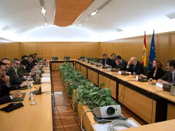 La reunión de la comisión del pacto antiyihadista La reunión de la comisión del pacto antiyihadista