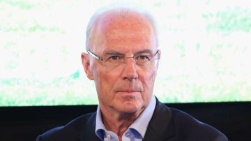Beckenbauer, en un acto