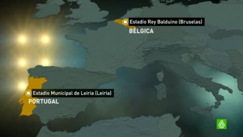 Nueva sede del B&eacute;lgica-Portugal