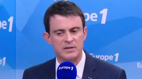 El ministro del Interior francés, Manuel Valls El ministro del Interior francés, Manuel Valls