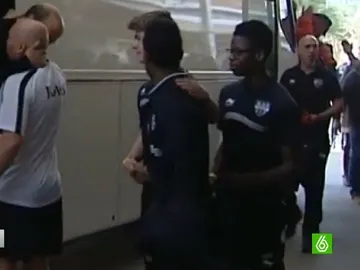 Equipo de fútbol belga de niños Equipo de fútbol belga de niños