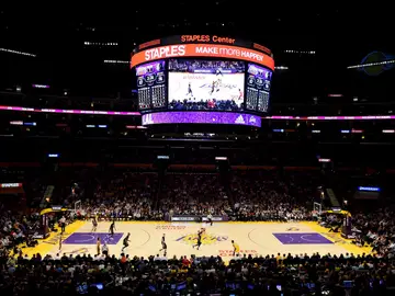 El Staples Center, cancha de los Lakers y de los Clippers El Staples Center, cancha de los Lakers y de los Clippers