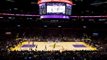 El Staples Center, cancha de los Lakers y de los Clippers