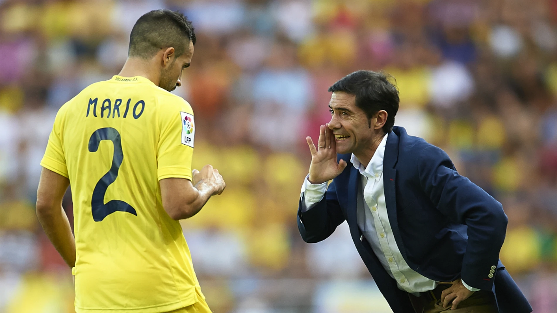 Marcelino dando órdenes a Mario Marcelino dando órdenes a Mario