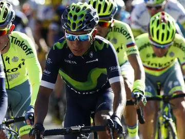 Nairo Quintana, en la Volta Catalunya Nairo Quintana, en la Volta Catalunya