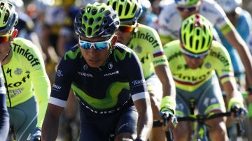 Nairo Quintana, en la Volta Catalunya