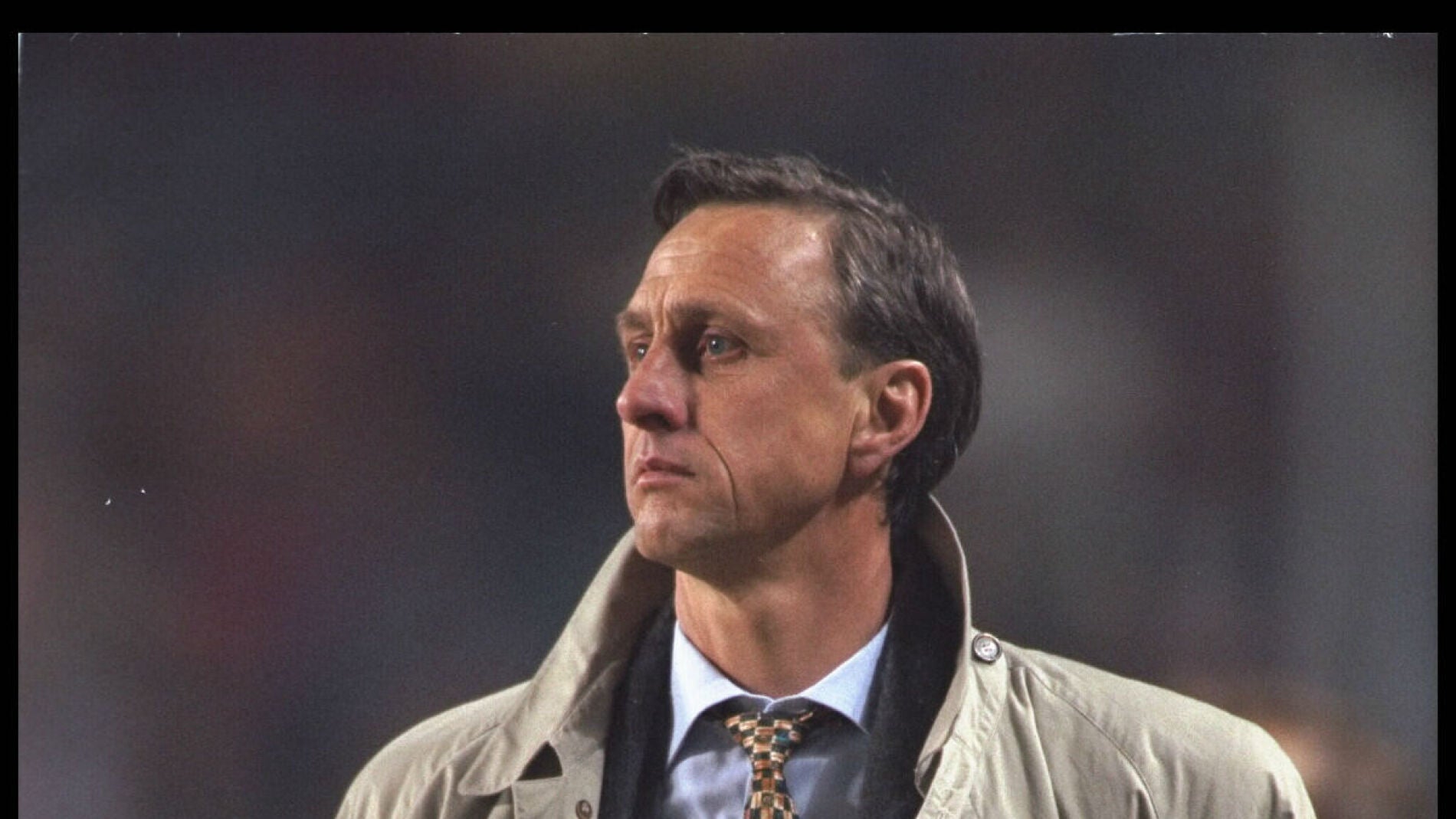 Johan Cruyff, en su etapa de entrenador del Barcelona