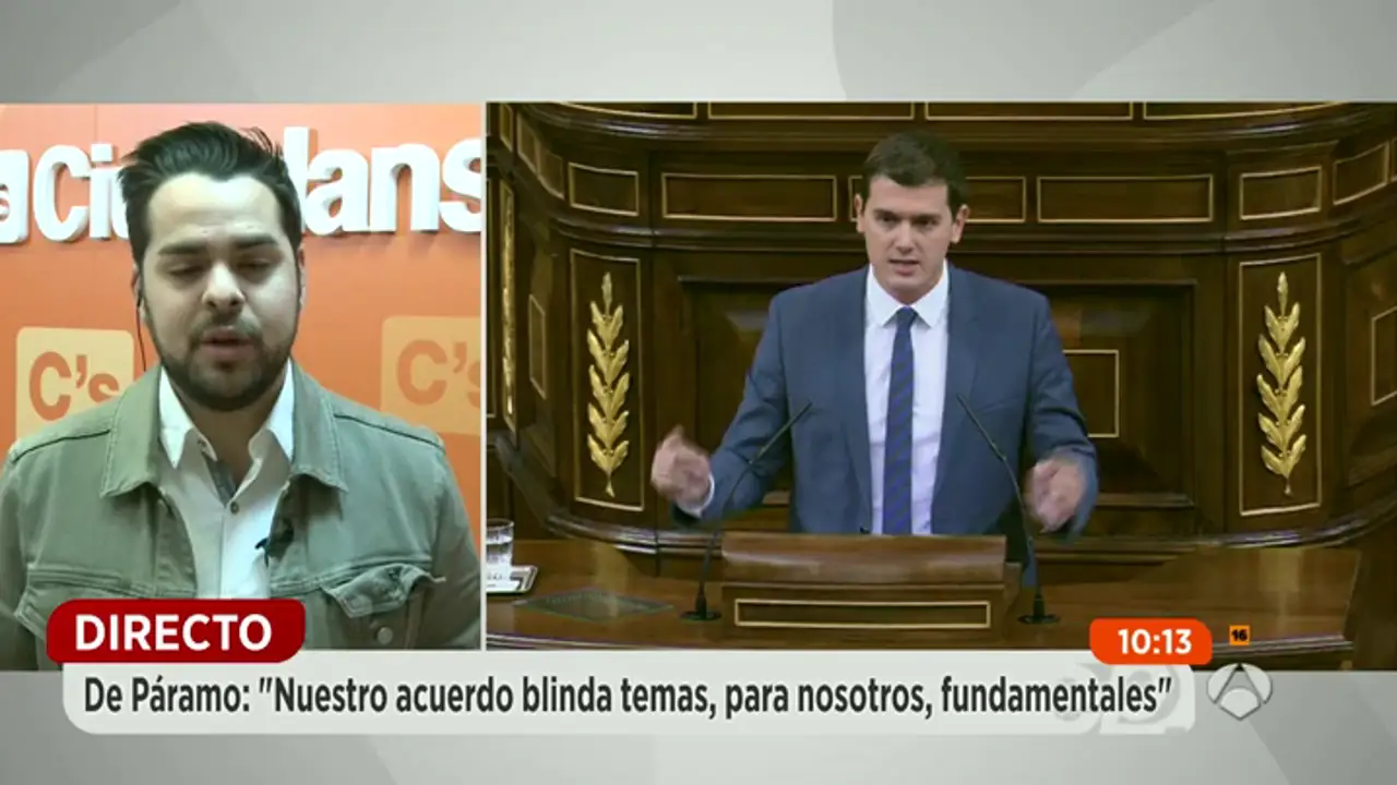 Fernando de Páramo recuerda que tienen un acuerdo firmado con el PSOE