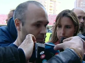 Andrés Iniesta, capitán del FC Barcelona Andrés Iniesta, capitán del FC Barcelona