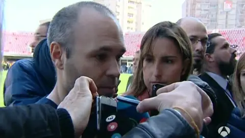 Andrés Iniesta, capitán del FC Barcelona Andrés Iniesta, capitán del FC Barcelona