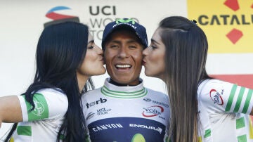 Nairo Quintana, líder de la Volta Catalunya