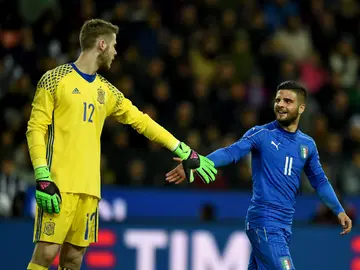 De Gea, en el partido ante Italia De Gea, en el partido ante Italia
