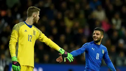 De Gea, en el partido ante Italia De Gea, en el partido ante Italia