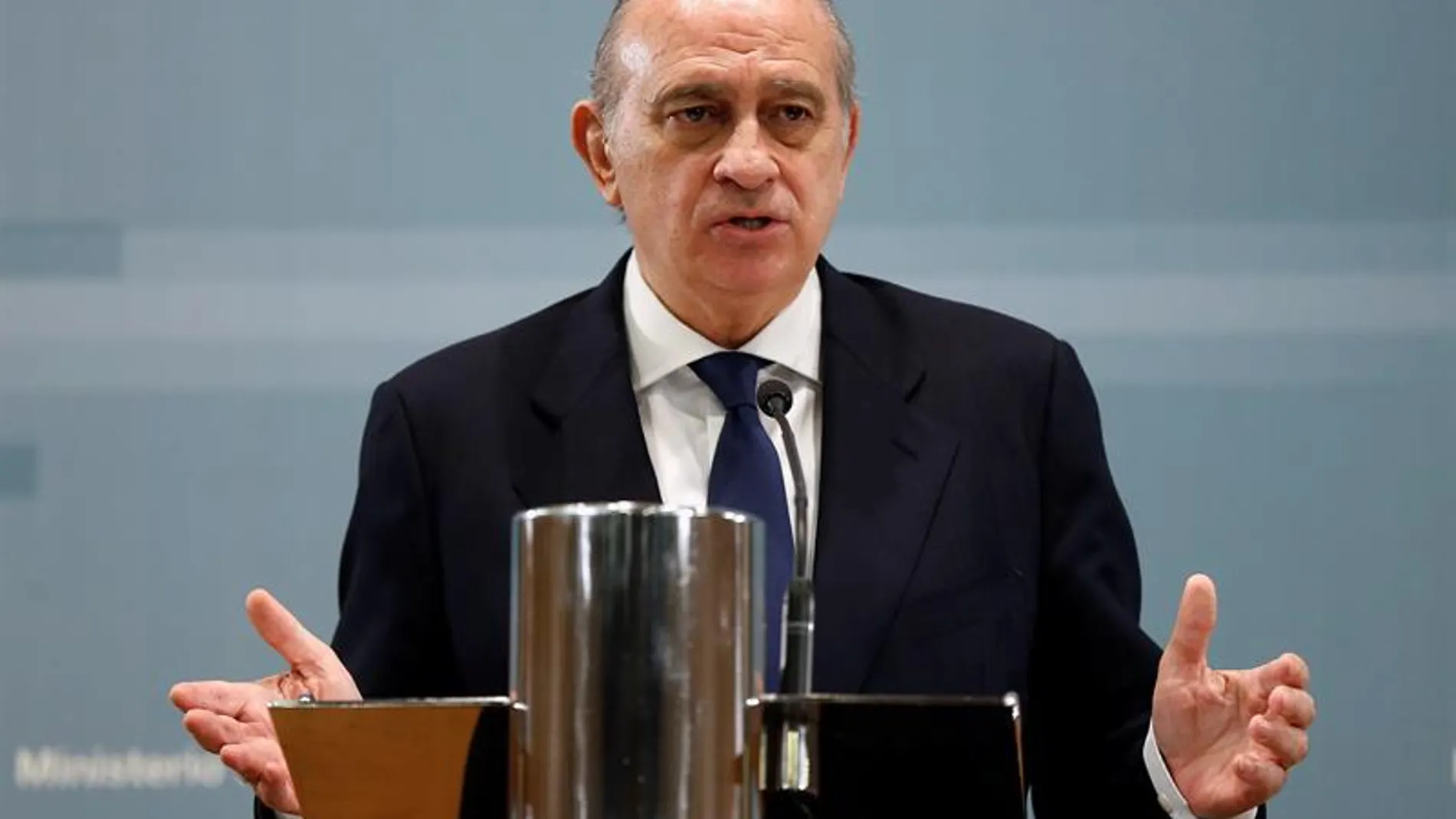 El ministro de Interior, Jorge Fernández Díaz El ministro de Interior, Jorge Fernández Díaz