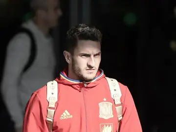 Koke, con España Koke, con España