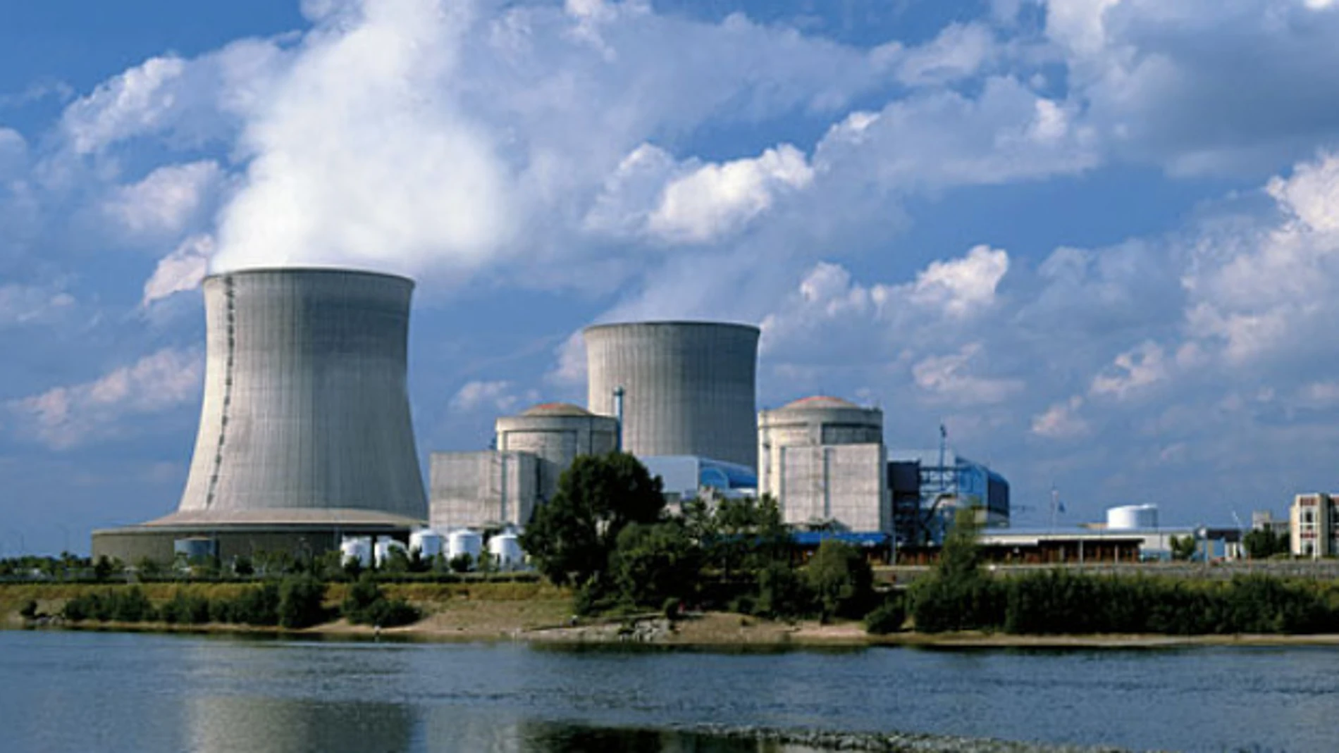 Una central nuclear Una central nuclear