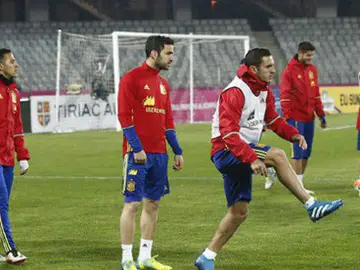 Entrenamiento de la selección española de fútbol Entrenamiento de la selección española de fútbol