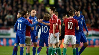 Croacia cede un empate contra Hungría en Budapest